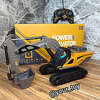 Гусеничний Екскаватор на Радіоуправлінні Акумуляторний | Дитяча Будівельна Техніка