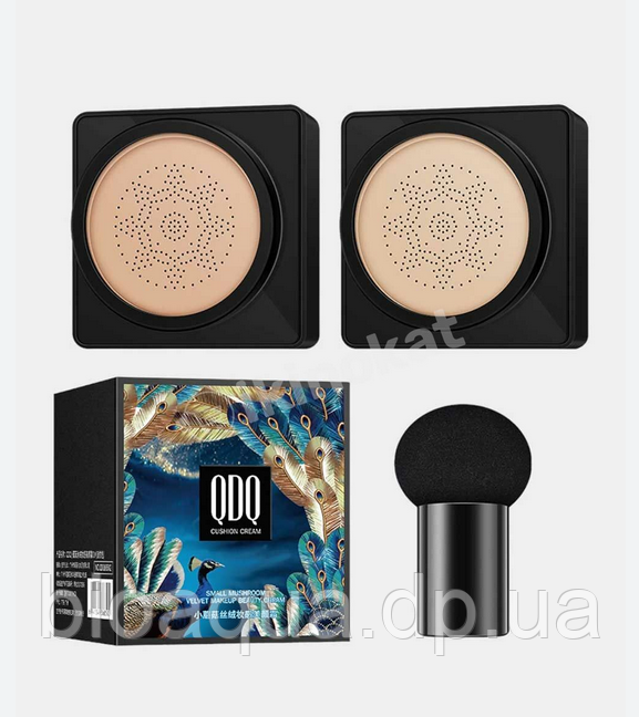 Кушон  для обличча Qdq Cushion Cream , 01- натуральний беж, 20 грам