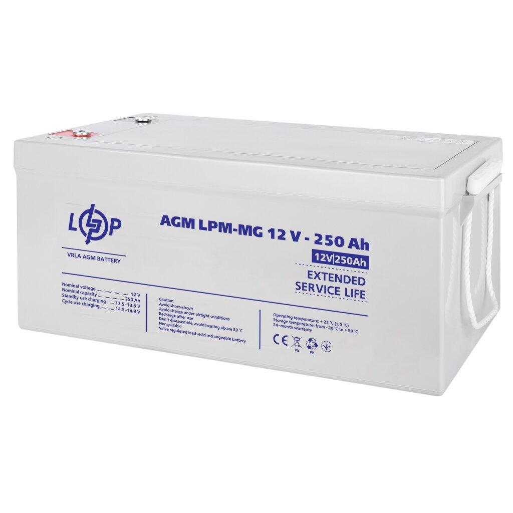Акумулятор мультигелевий LPM-MG 12V - 250 Ah, фото 1