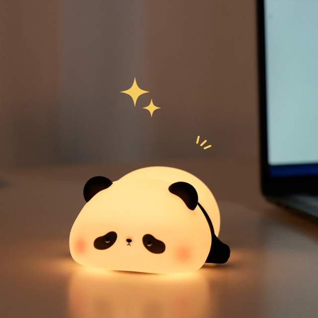 XO-OZ10 Silicone Panda Night Lamp