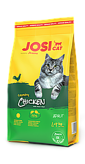 Сухий корм JosiCat (ЙозіКет) Josera Crunchy Chicken для дорослих котів з м'ясом домашньої птиці 10 кг