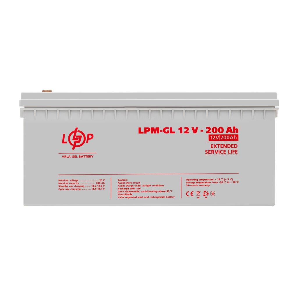 Акумулятор гелевий  LPM-GL 12V - 200 Ah