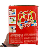 Барвиста Дерев'яна образова 3D Модель Лабіринта З Дроту, фото 6