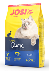 Сухий корм для дорослих кішок Josera JosiCat Crispy Duck з качкою 10 кг