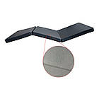 Матрац для ліжка 3-секційний, сірий, MEDOK, фото 5