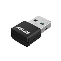 Бездротовий адаптер Asus USB-AX55 Nano (AX1800 Wi-Fi 6, WPA3, MU-MIMO, USB2.0)