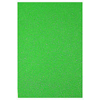 Фетр HARD 170GSM 1,2 мм "Зелений" Glitter 10PC/OPP A4, 1 шт./етик. UA