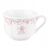 Порцеляновий чайний сервіз 250 мл чашка з блюдцем з квітковим принтом 12 пр., фото 2