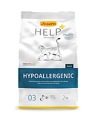 Josera Help Hypoallergenic Cat Допомога при непереносимості корму та алергії 2 кг