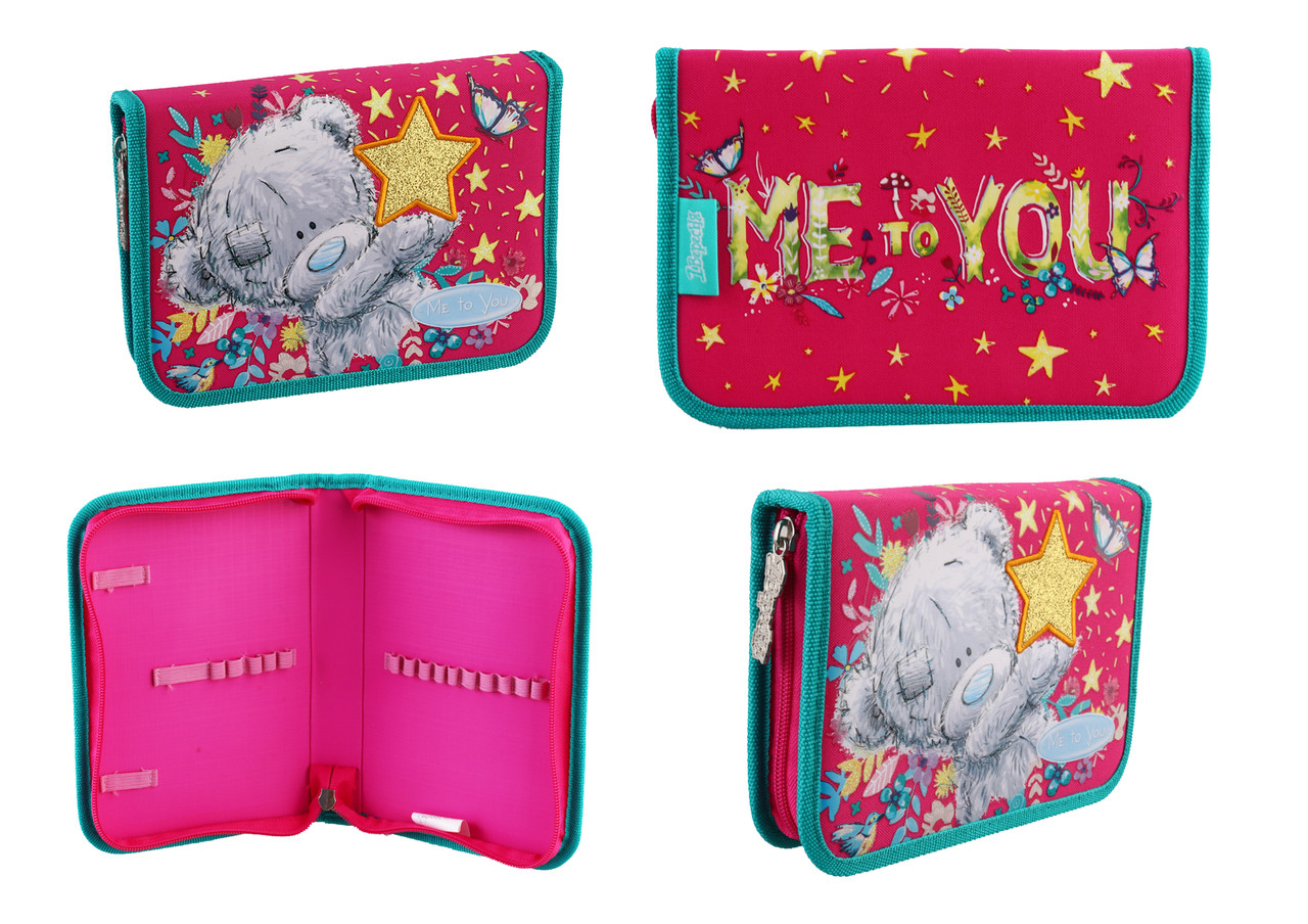 Пенал твердий 1Вересня одинарний без клапана HP-02  "Mty", фото 1