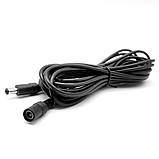 Кабель подовжувач DC 12V 2A 5.5х2.1mm 5 метрів, фото 5