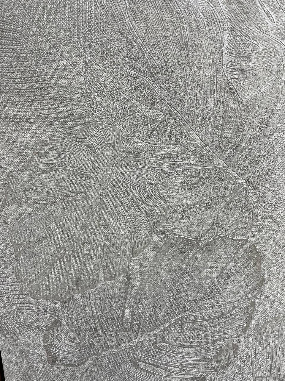 Шпалери Фланель 8721-03 вініл гарячого тиснення довжина рулону 15 м ширина 1.06 м = 5 смуг по 3 м кожна