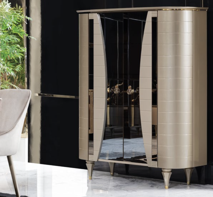 Вітрина люксова сучасна 2-х дверна, Вікі