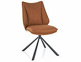 Стілець KENZIE BJORN чорний каркас/цинамон 42, фото 4