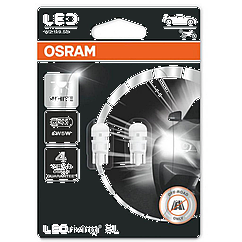 W5W лампочка LED (6000K) к-кт 2шт