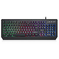 Клавіатура REAL-EL Comfort 7001 Ukr Black