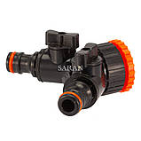 Колектор на 2 виходи під конектор — 1" — 3/4" внутрішня різь, фото 4