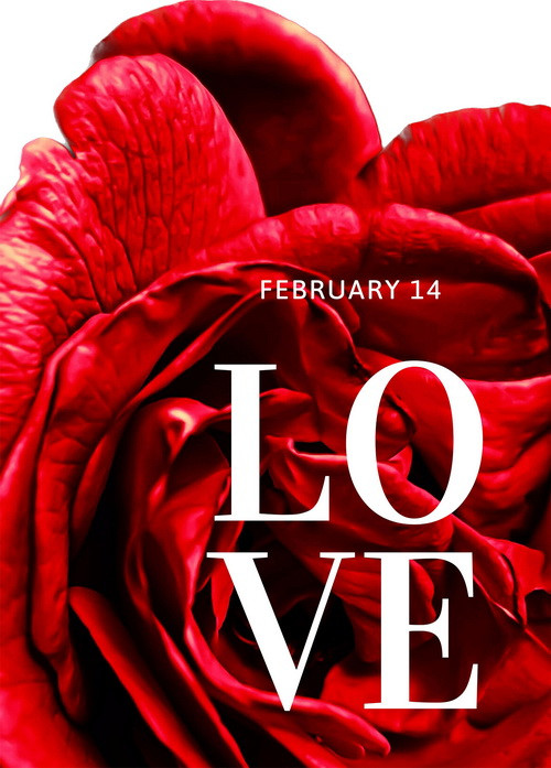 Валентинка "Love"