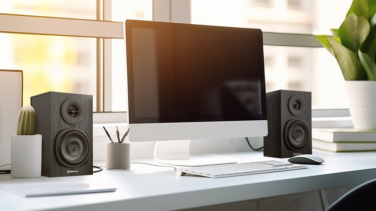 Акустична система REAL-EL S-225 Black, фото 1