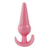 Набір анальних пробок комплект із 4 анальних плагів для початківців рожевого кольору Pink Anal Plug Set, фото 4
