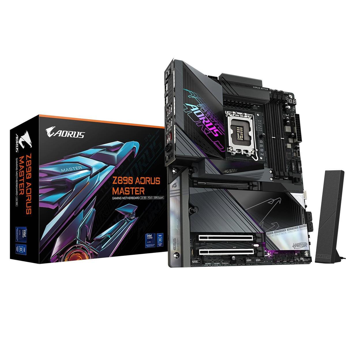 Материнська плата Gigabyte Z890 Aorus Master Socket 1851, фото 1