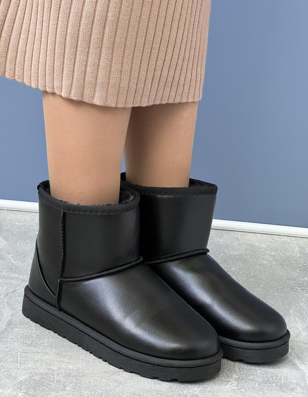 Уггі жіночі зимові чорні С437, фото 1