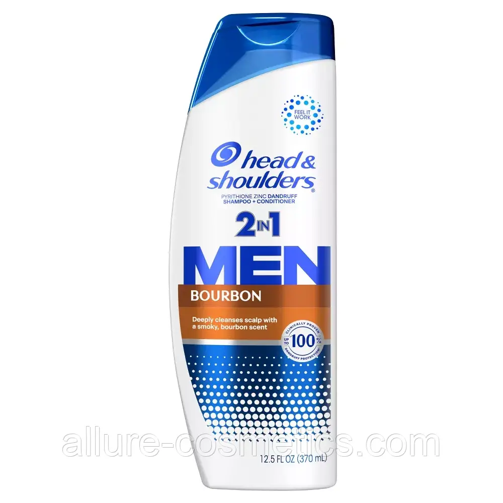 Чоловічий шампунь проти лупи Head & Shoulders Men Bourbon 370 мл (США), фото 1