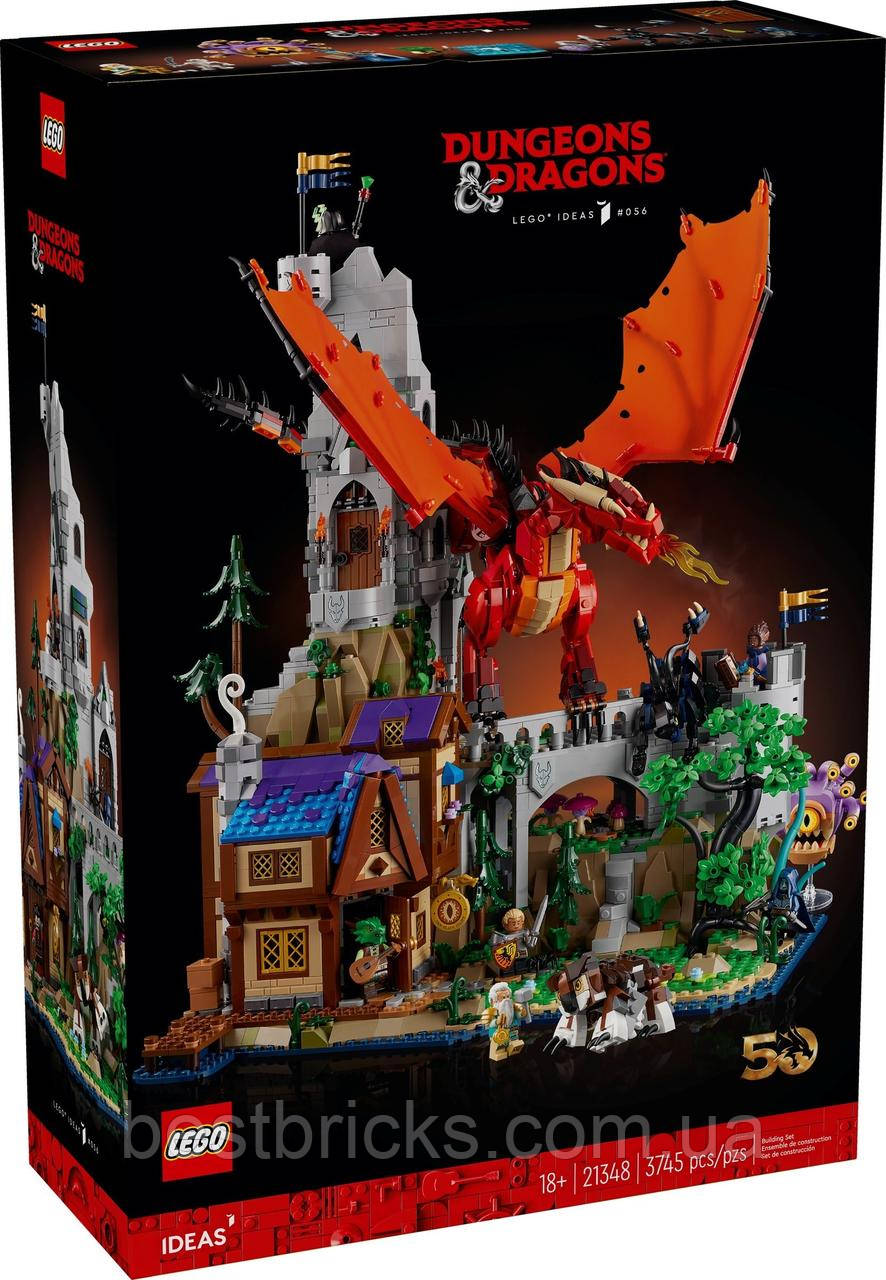 Конструктор Lego Ideas Dungeons & Dragons: казка про червоного дракона 21348, фото 1