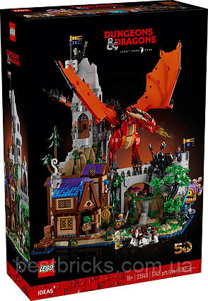 Конструктор Lego Ideas Dungeons & Dragons: казка про червоного дракона 21348