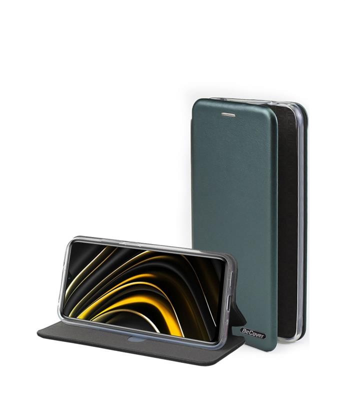 Чeхол-книжка BeCover Exclusive для Motorola Moto G60/G60s Dark Green (706997), фото 1