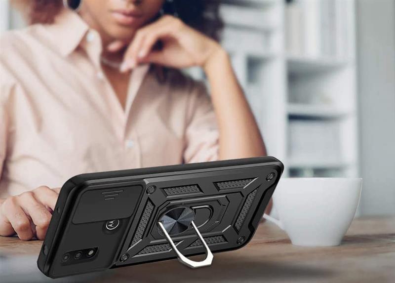 Чохол-накладка BeCover Military для Motorola Moto E20 Black (707400), фото 1