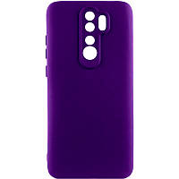 Чохол TPU GETMAN Liquid Silk Full Camera для Xiaomi Redmi Note 8 Pro Фіолетовий / Ultra Violet