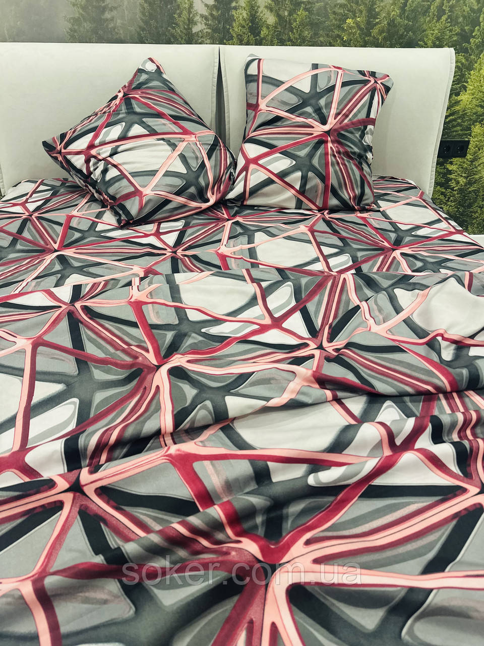 Напівторна постільна білизна 75 щільності