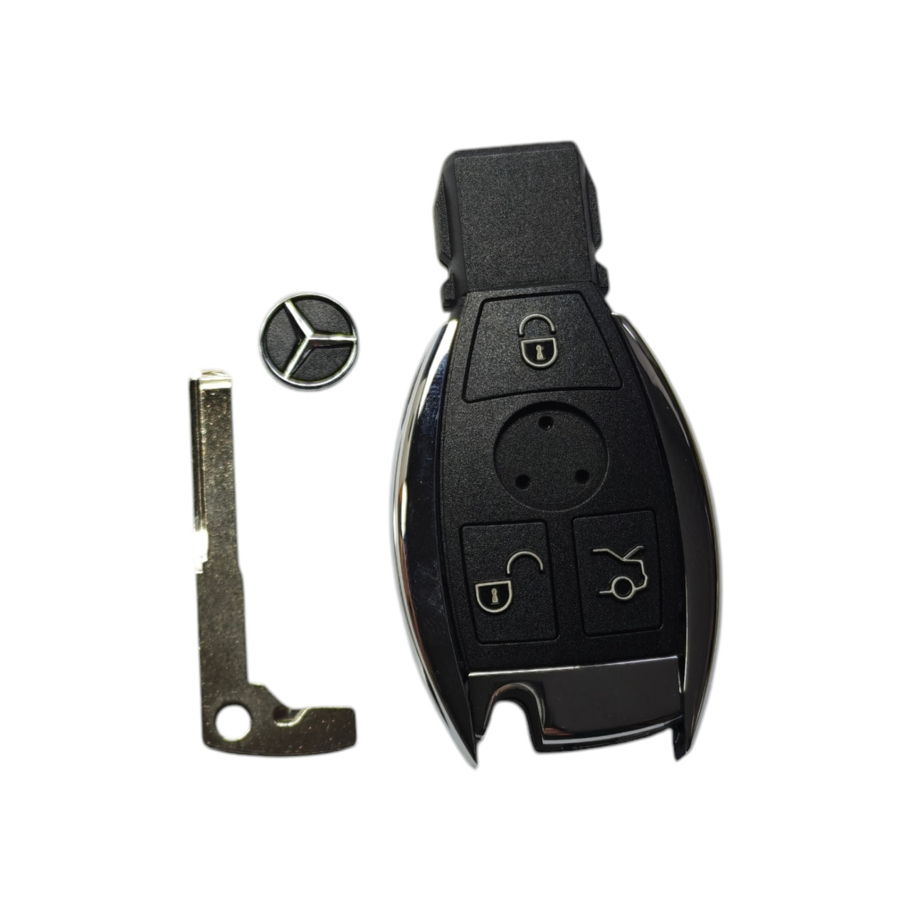 Корпус ключа Mercedes на 3 кнопки, W203, W204, W210, W211, W212