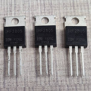 Транзистор IRF2805 IR MOSFET N-Канал 55В 4.7мОм 75А TO-220AB, фото 1