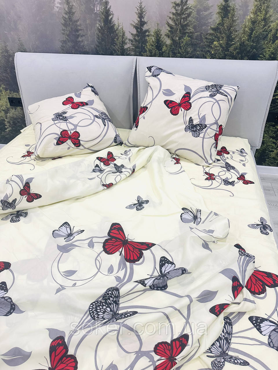 Напівторна постільна білизна 75 щільності, фото 1