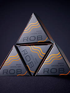 Віск для укладання брів Rob Crystal Wax прозорий, 5 мл