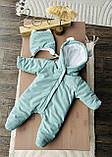 Комбінезон для новонароджених, комбінезон весна - осінь Angelok-child, фото 5