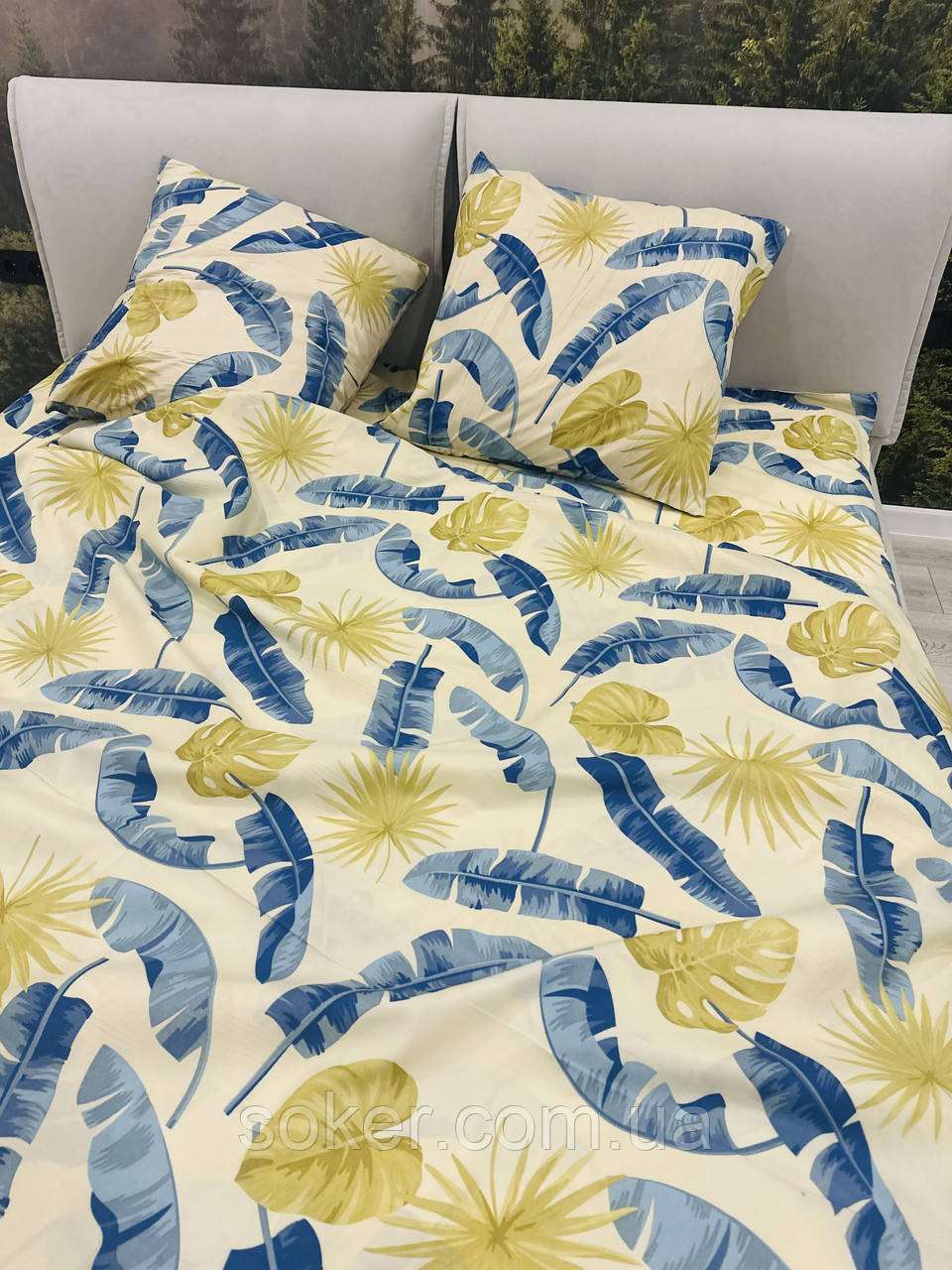 Напівторна постільна білизна 75 щільності, фото 1