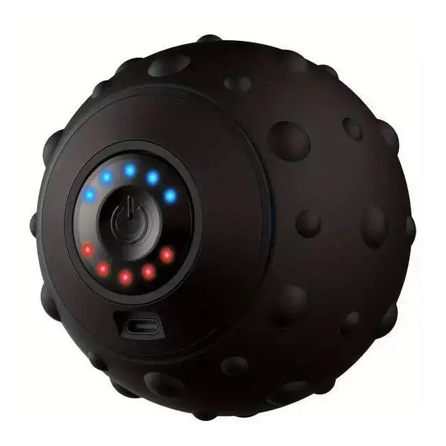 Вібромасажер куля RIAS XBL-8627 акумуляторна 3 швидкості 9 см Black (3_05903), фото 1