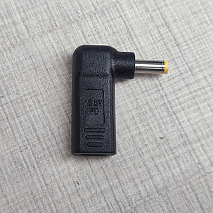 Перехідник Type-C зарядка ноутбука павербанк 4,8 x 1,7 мм, фото 1