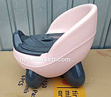 Дитячий горщик для дівчинки PASA IRAK PLASTIK рожевий з сірим, фото 3