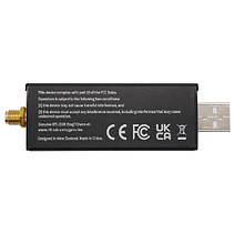 Плата приймач SDR, SDR, 500кГц-1.76ГГц, АЦП 8бит, RTL2832U R828D, RTL-SDR V4, фото 5