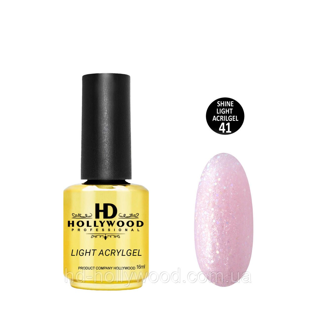 Рідкий акригель Light Acrygel 41 HD Hollywood, фото 1