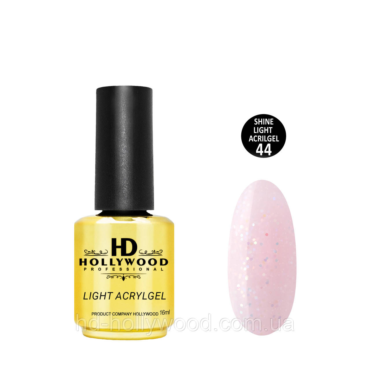 Рідкий акригель Light Acrygel 44 HD Hollywood, фото 1