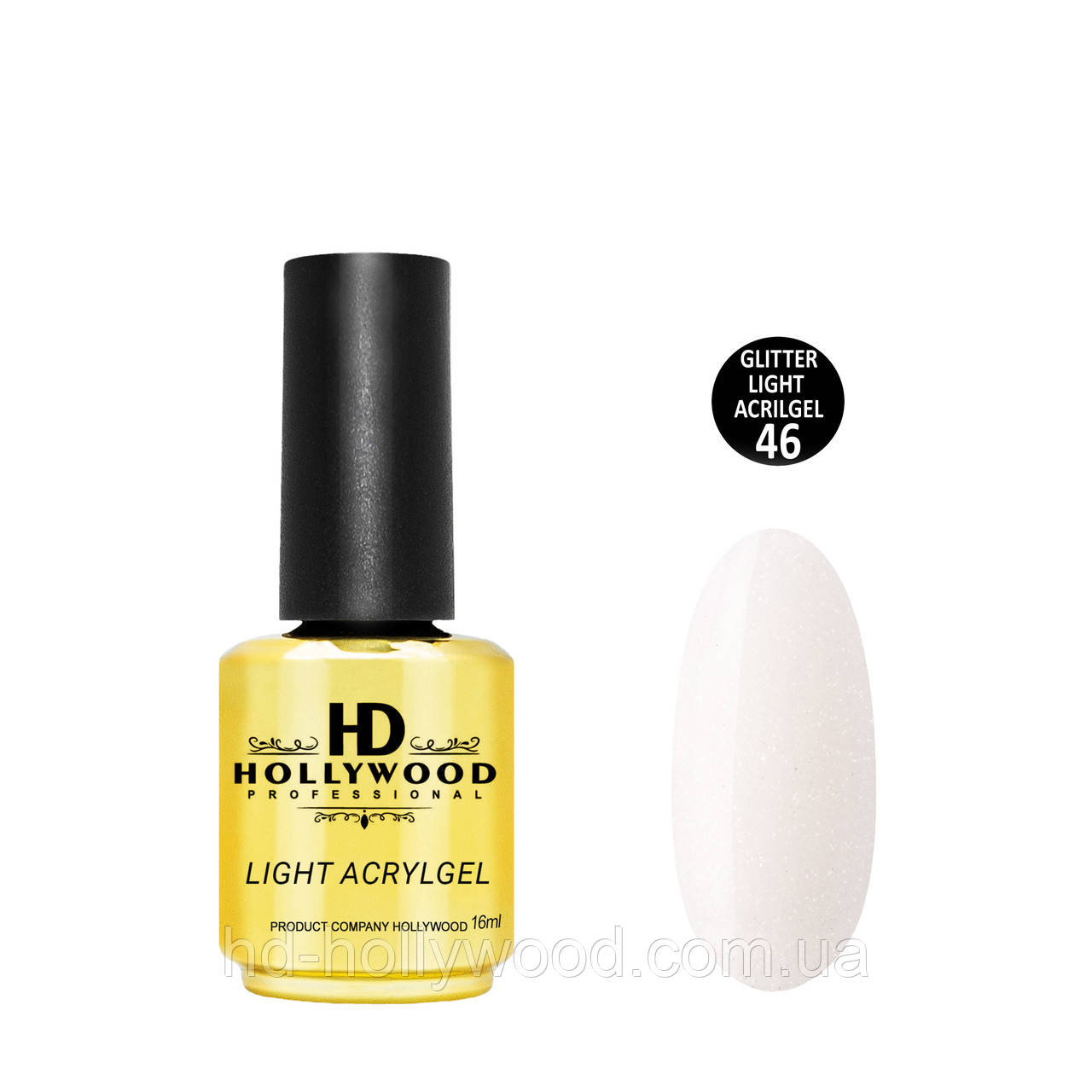 Рідкий акригель Light Acrygel 46 HD Hollywood, фото 1