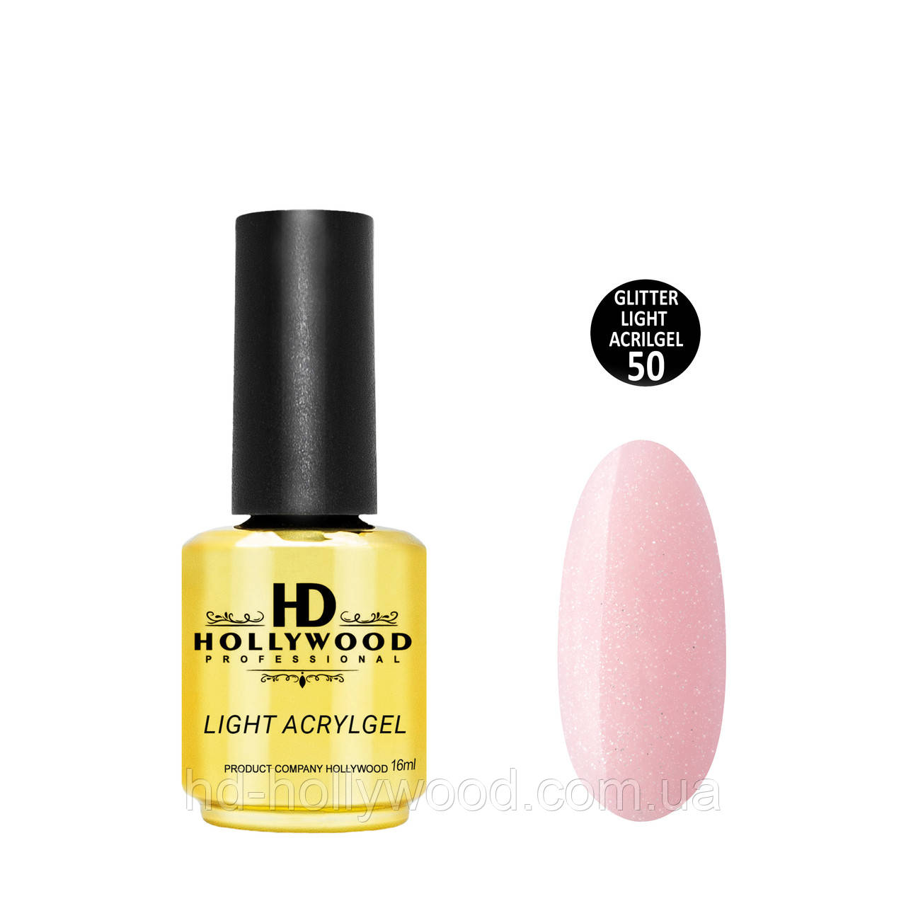 Рідкий акригель Light Acrygel 50 HD Hollywood, фото 1