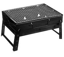Мангал UKR 2004 B з неіржавкої сталі Портативний гриль 35 x 27 x 20 см