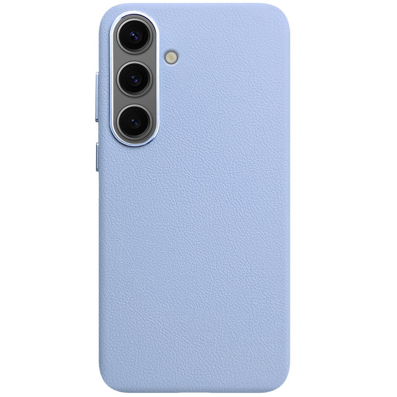 Шкіряний чохол Leather Case (AAA) для Samsung Galaxy S25 Clove Purple