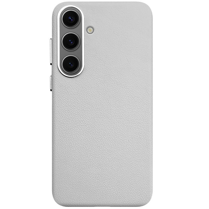 Шкіряний чохол Leather Case (AAA) для Samsung Galaxy S25+ Stone
